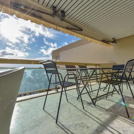 Apartment 4p With Terrace Sea View And Pool